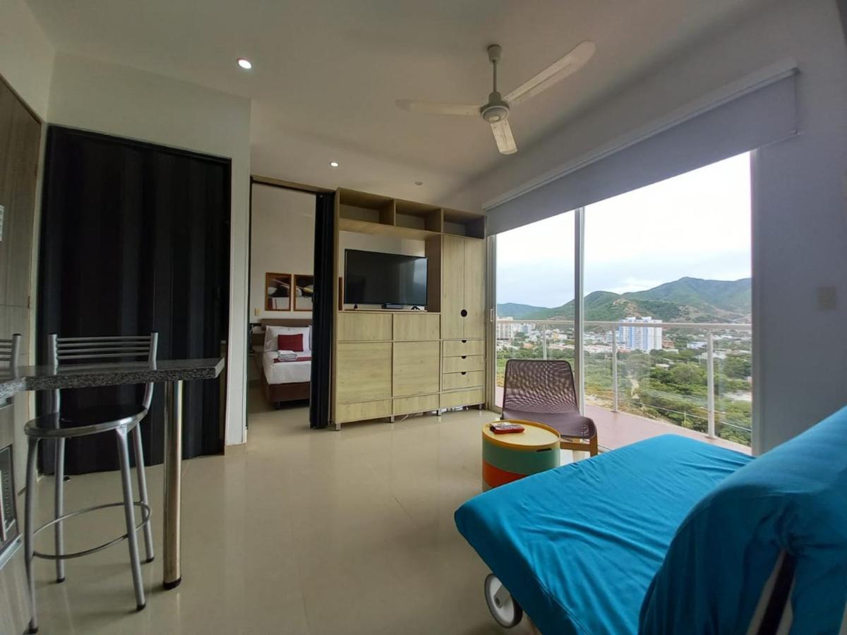 Terrazas Tayrona Travelers Apartamentos Y Suites 圣玛尔塔 外观 照片