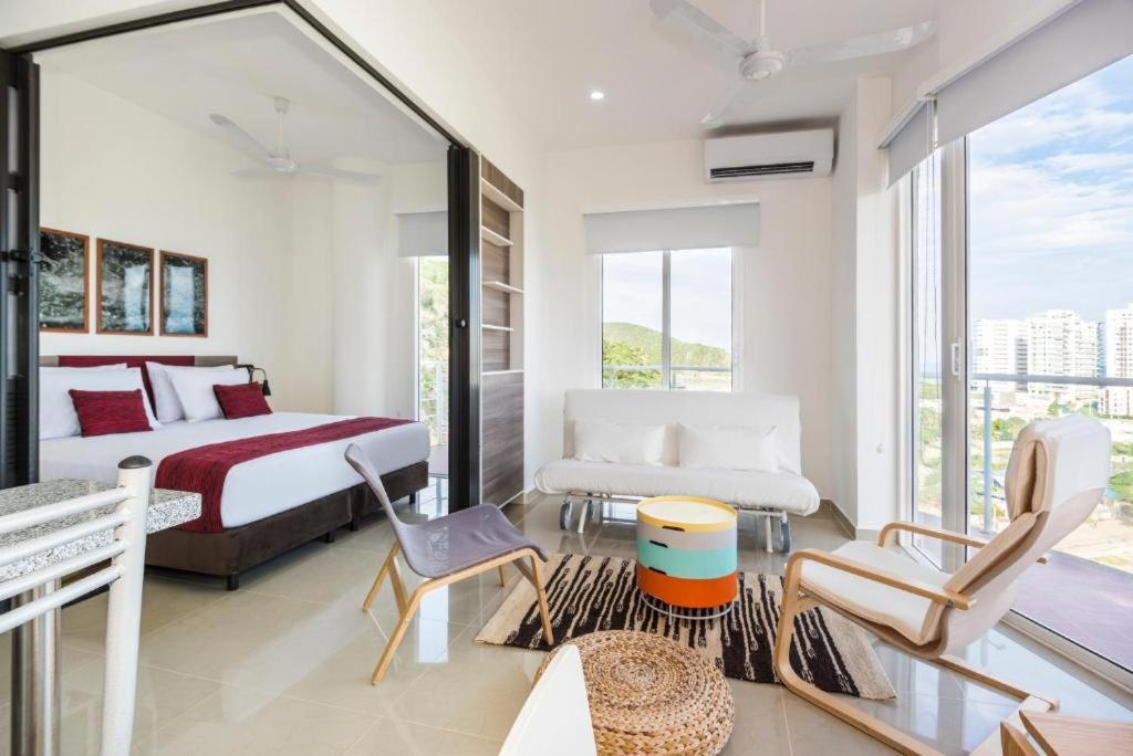Terrazas Tayrona Travelers Apartamentos Y Suites 圣玛尔塔 外观 照片